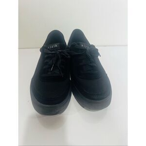 Kizik Prague Hands Free Slip On Black Sneakers Triple Black Unisex M 8.5 W 10 Wi